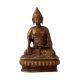 Brass Meditating Buddha Statue In Bhimisparsha Mudra