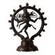 Elegant Black Brass Nataraja Statue