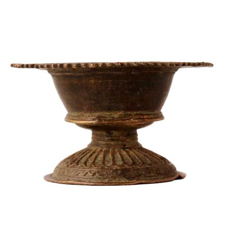 Finely Carved Betal Nut Spitting Bowl