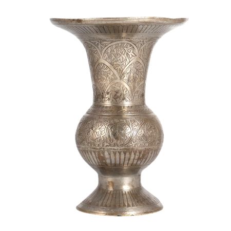 Handmade Engraved Flower Pot for Decor