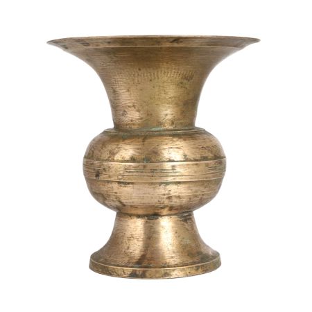 Vintage Indian Flower Pot for Decor