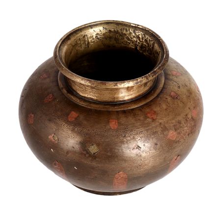 Vintage Ganga Jamuna Water Pot for Decor