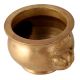 Golden Brass Lota Water Pot for Decoration