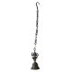 Decorative Brass bell with Chain and Ganesha Figurine