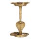 Brass Cobra Oil Lamp with 5 Jyots