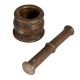 Handmade Brass Pestle and Mortar Set