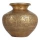 Indian Traditional Brass Lota in Gujarat Art