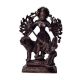 Copper Statue Of Goddess Durga Killing Mahishasur In Dark Finish
