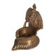 Handmade Brass Radha Krishna Oil Lamp for Pooja