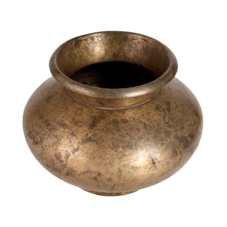 Vintage Brass Water Pot or Lota for Decor