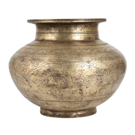 Vintage Water Pot Lota from South India