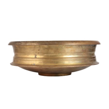 Vintage Brass Uruli or Urli for Home Decor