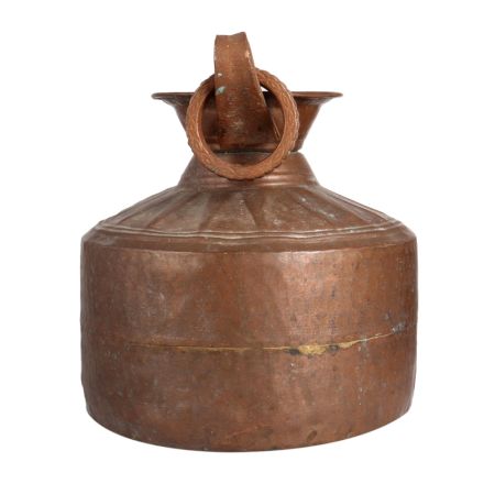 Handmade Copper Water Pot or Matka for Decor