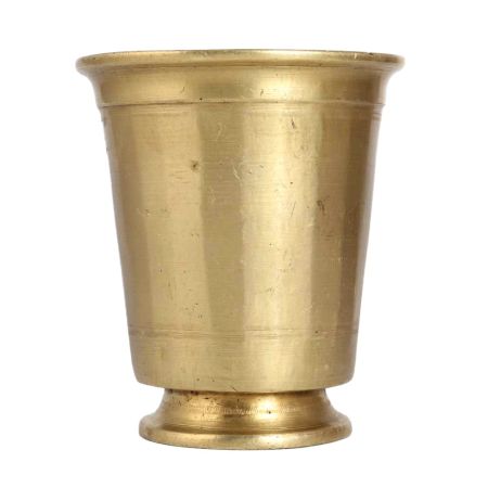 Indian Glossy Brass Panchpatra for Worship