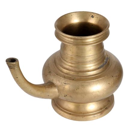 Brass Holy Water Pot from South India