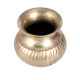 Glossy Bell Metal Holy Water Pot for Decor