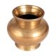 Shiny Brass Water Pot Lota for Home Decor