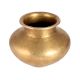 Vintage Golden Brass Holy Water Pot