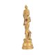Brass Golden Lord Krishna Statue for Worship