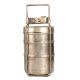 Handmade Brass Three Compartment Tiffin Box