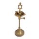 South Indian Brass Oil Lamp for Home Decor