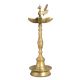 Tempting Golden Brass Oil Lamp for Decoration