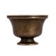 Small Brass Bowl in Dark Brown Finish