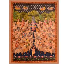 Pichwai Lord Krishna Painting for Decoration