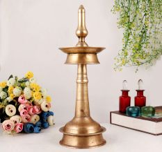 Tempting Brass Oil Lamp for Pooja