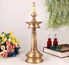 Used Oil Lamp Made of High Quality Brass