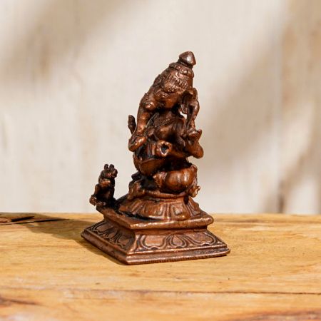 Lord Ganesha Statue Made of High Quality Copper