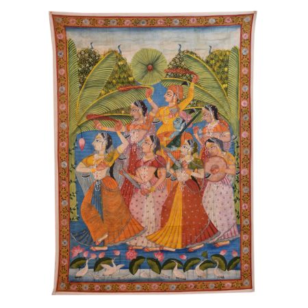 Lovely Pichwai Painting Hand-Painted by Skilled Artisans