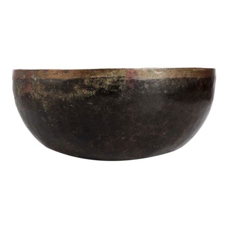 Vintage Om Singing Bowl in Tibetan Art
