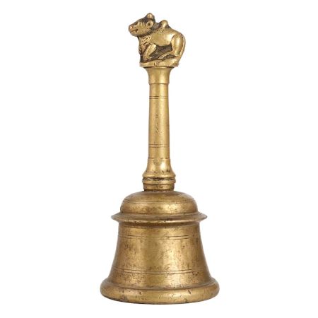 Handcrafted Brass Bell for Hindu Rituals