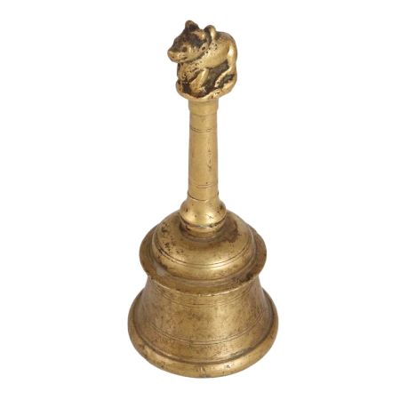 Handcrafted Brass Bell for Hindu Rituals