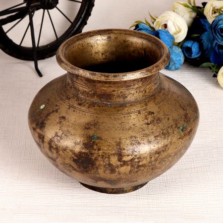 Vintage Brass Lota for Hindu Rituals