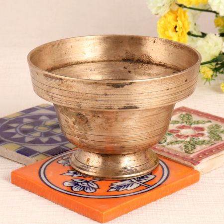 Small Brass Bowl for Kumkum Tilak