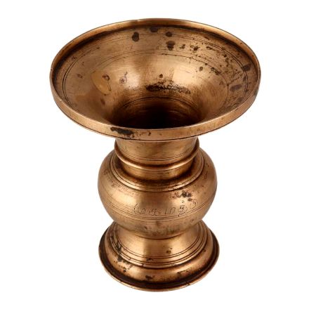 Antique Brass Water Pot in South Indian Art