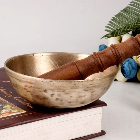 Traditional Tibetan Om Singing Bowl