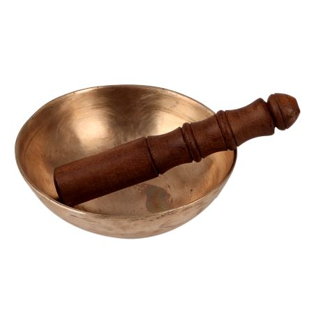 Shiny Singing Bowl Made of Bell Metal