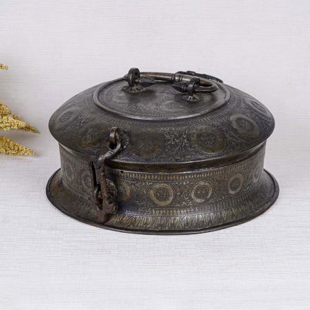 High-Quality Brass Jewelry Box for Home DÃ©cor