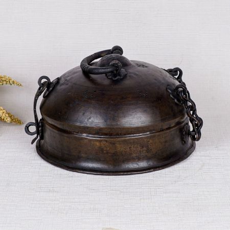 Antique Brass Jewelry Box for Home Decoration