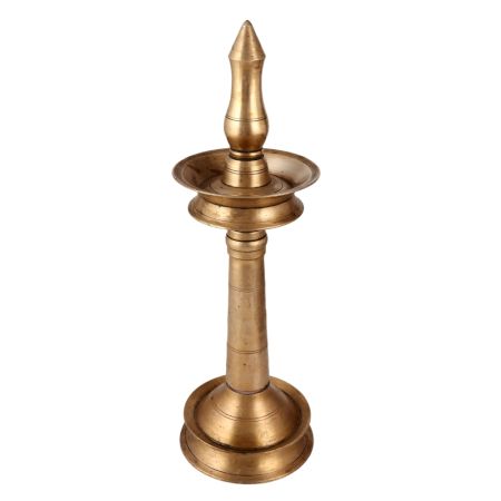 Indian Used Brass Oil Lamp for Decor