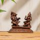 Handmade Brown Brass Lakshmi Narasimha Bhoo Varaha Statue