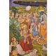 Pichwai Painting Of Krishna Govardhan