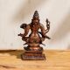 Beautiful Copper Statue of Goddess Saraswati for Decoration