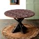 Dark Coloured Table Top for Dining Table Decor