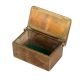 Small Handmade Brass Box in English Art