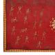 Beautiful Pichwai Painting on Red Fabri Cloth