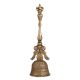 Brass Bell Carved with Lord Ganesha on Handle